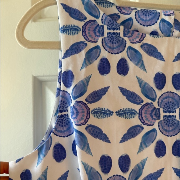 Hill House Blue and White Floral Mini Dress - Picture 3 of 7